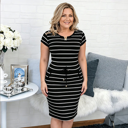 🌸 50% OFF NOW! 🌸Women's Summer Striped Dress with Pockets